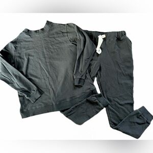 Women's Black Sweater Set